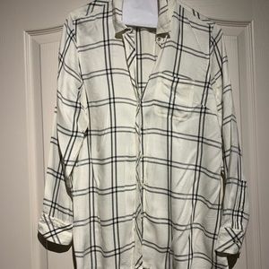 Talbots button up blouse